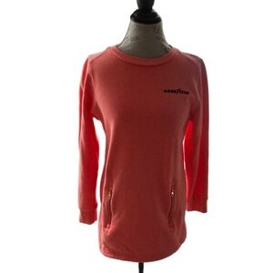 Goodyear Coral Long Sleeve Tunic Size Medium
